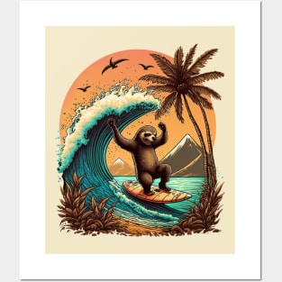 Sloths Up Little Dude Posters and Art